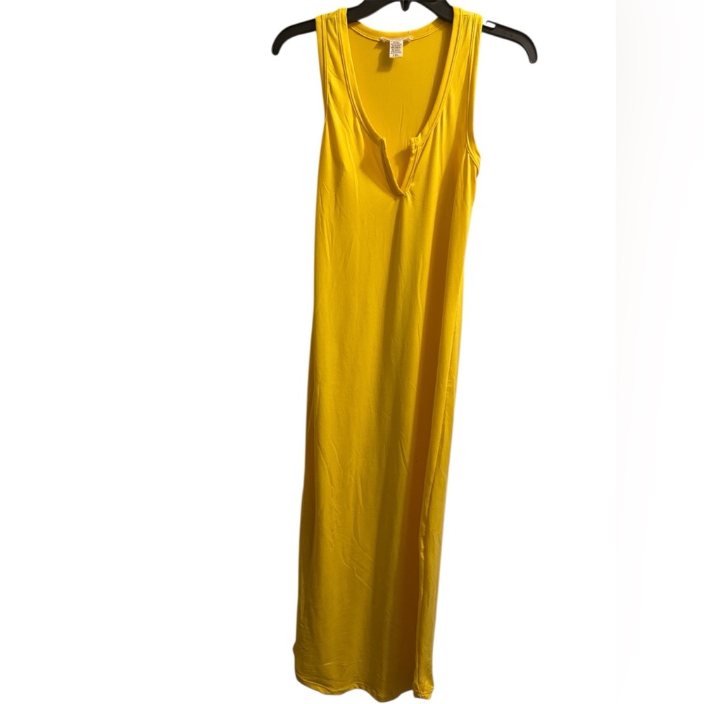 💛Yellow Sleeveless Maxi Dress💛